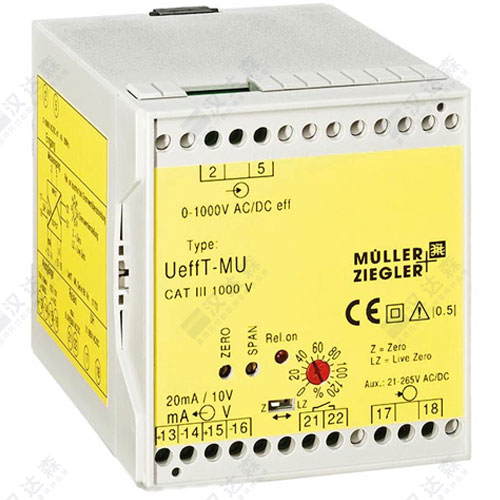 ��M��ller + ZieglerIeffT-MU / UeffT-MU �����늉�������Чֵ�D�Q����True RMS��